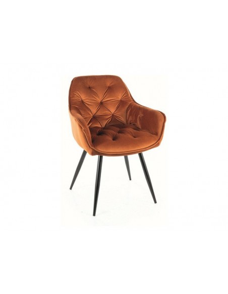 Krzesło Cherry Cynamonowy Velvet