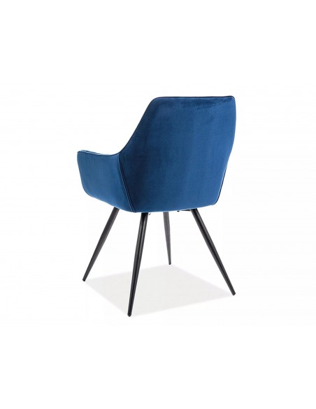 Krzesło Cherry Granatowe Velvet