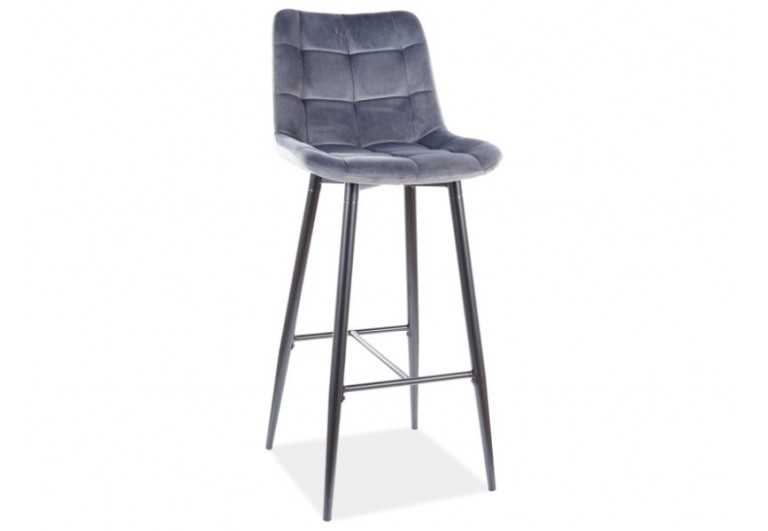 Hoker Chic H-1 Szary Velvet