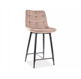 Półhoker Chic H-2 Beżowy Velvet