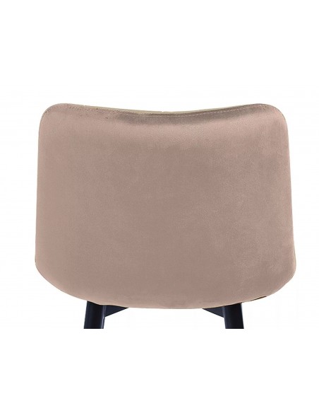 Półhoker Chic H-2 Beżowy Velvet