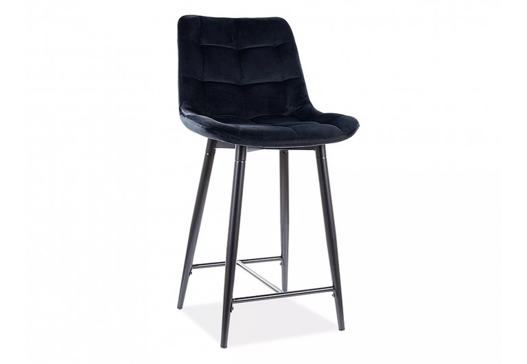 Półhoker Chic H-2 Czarny Velvet