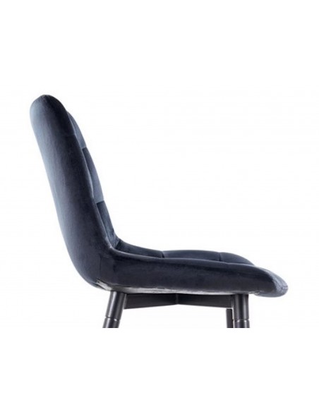 Półhoker Chic H-2 Czarny Velvet