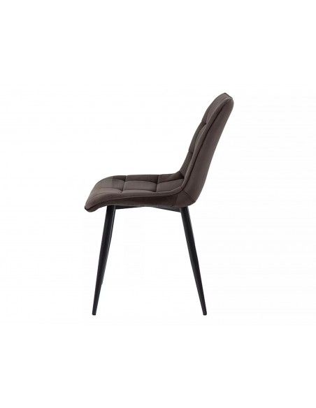 Krzesło Chic Brązowy Velvet