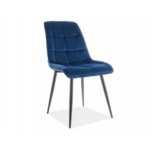 Krzesło Chic Granatowy Velvet