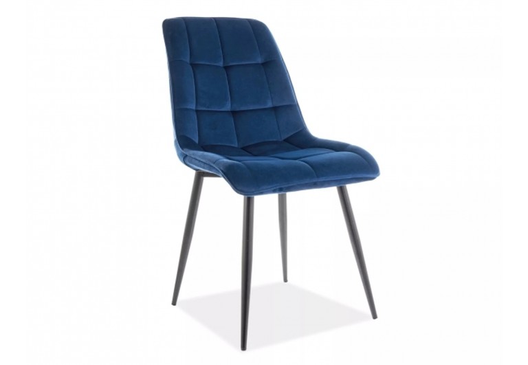 Krzesło Chic Granatowy Velvet