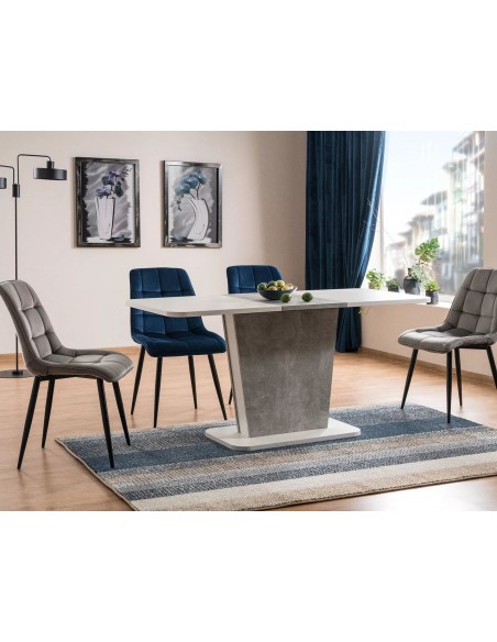 Krzesło Chic Granatowy Velvet