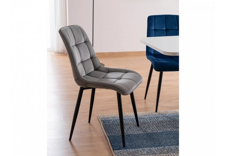 Krzesło Chic Szary Velvet