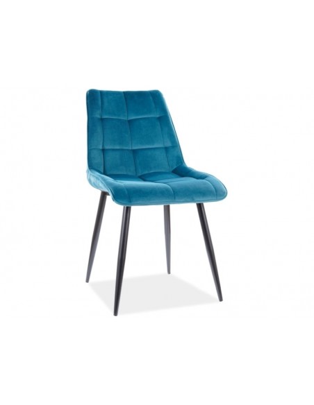 Krzesło Chic Turkusowy Velvet