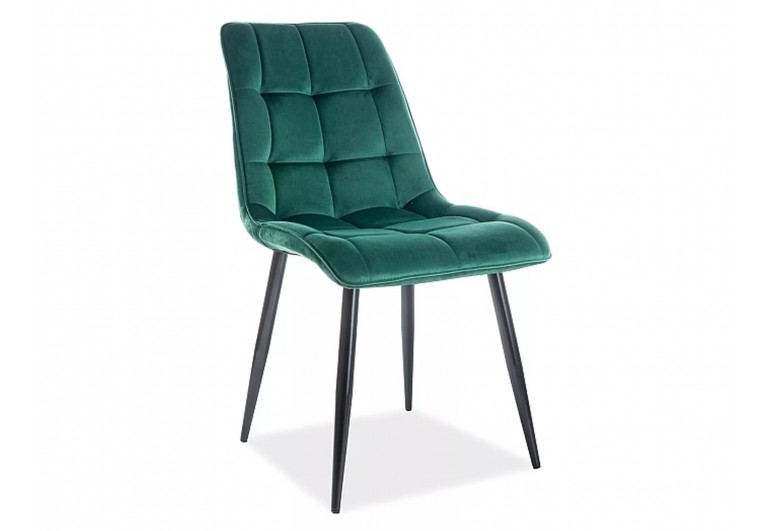 Krzesło Chic Zielony Velvet