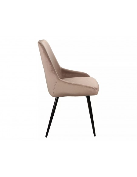 Krzesło Cobe Beżowy Velvet