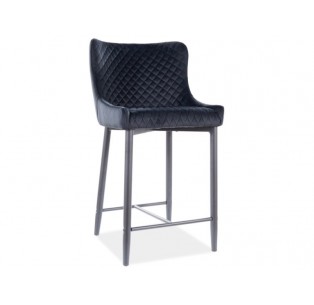 Półhoker Colin B Czarny Velvet H-2