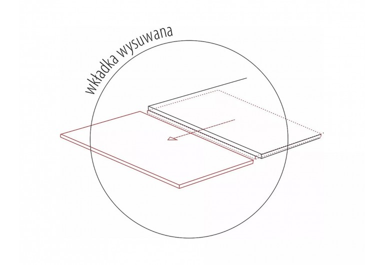 Stół rozkładany Columbus Ceramic