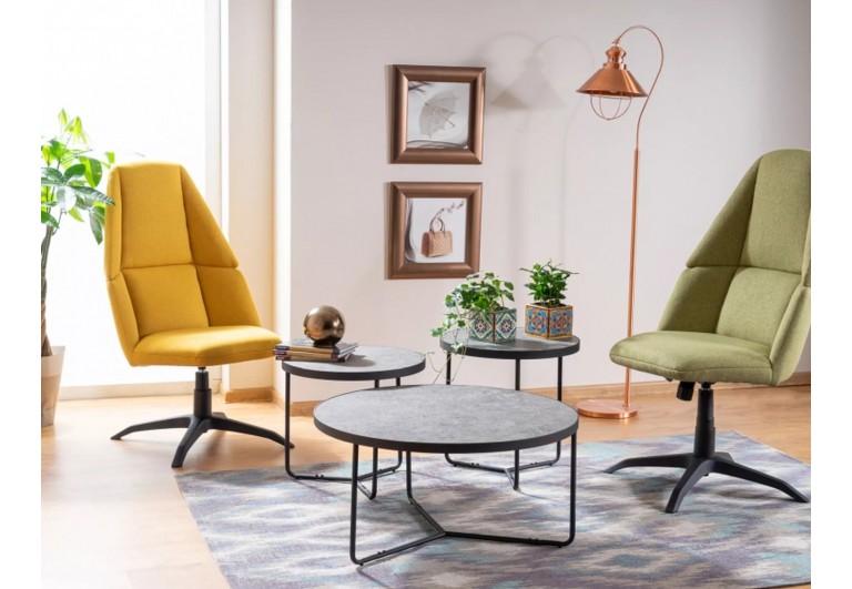 Zestaw ław okrągłych Demeter