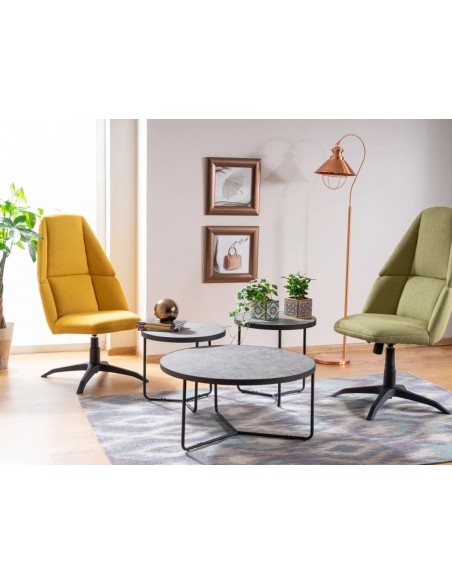 Zestaw ław okrągłych Demeter