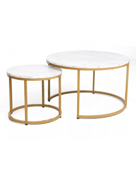 Zestaw ław okrągłych Złote Dion