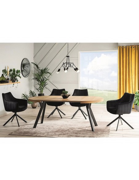 Stół rozkładany 100-250 Dąb Domingo