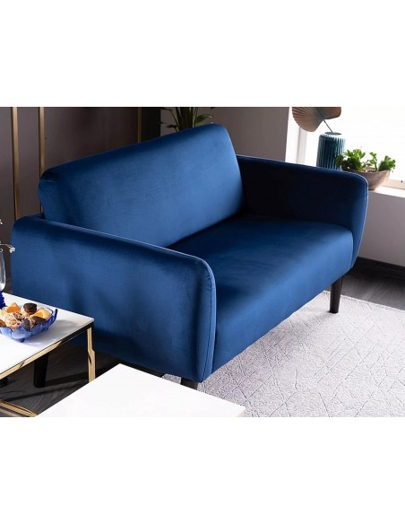 Sofa Elsa Granatowy Velvet