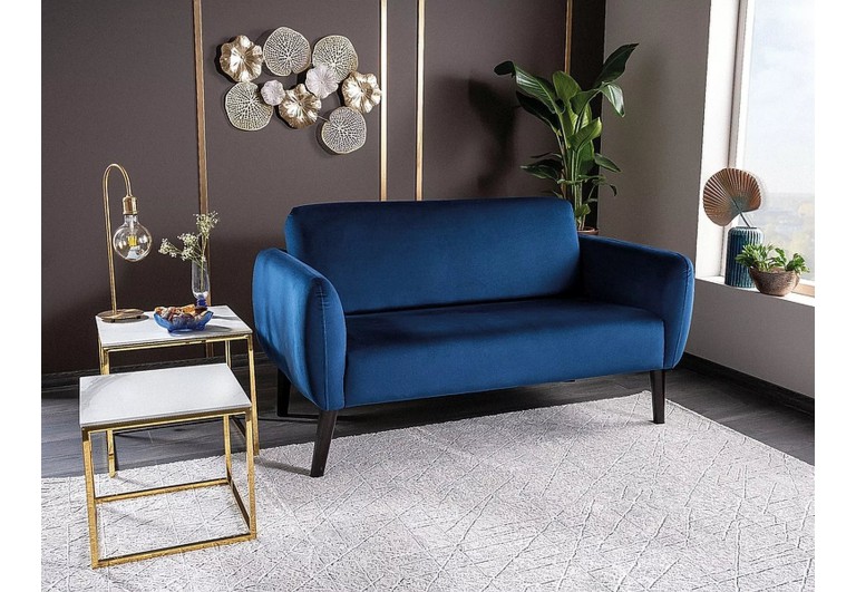 Sofa Elsa Granatowy Velvet