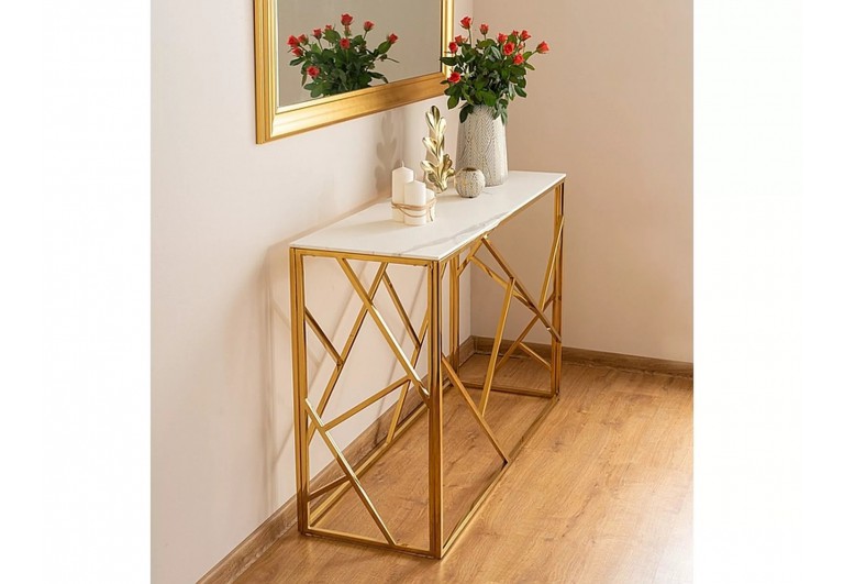 Konsolka Biało-Złota Escada C II