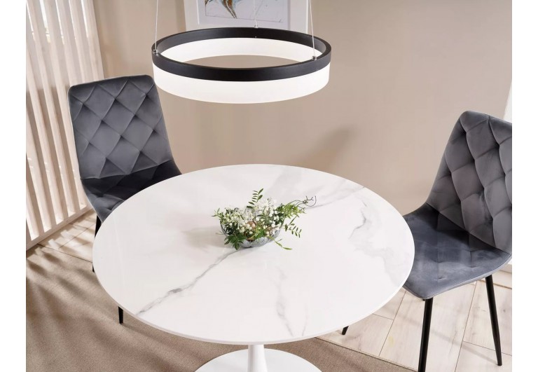 Stół okrągły 90 Biały Espero