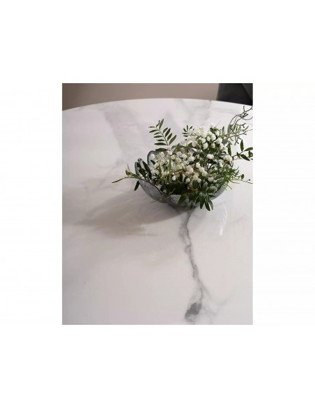 Stół okrągły 90 Biały Espero