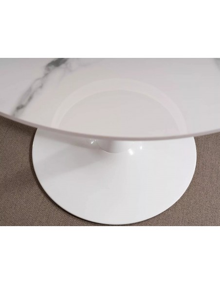 Stół okrągły 90 Biały Espero