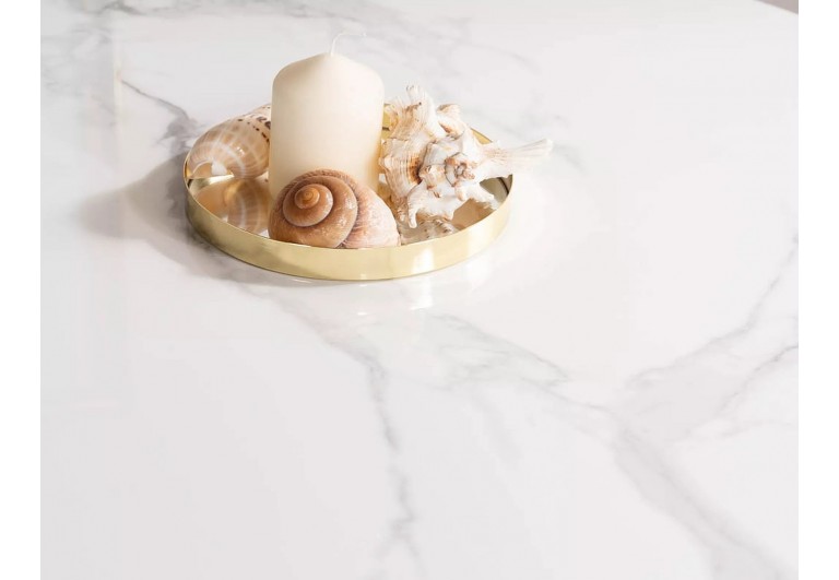 Stół okrągły 90 Biały Espero