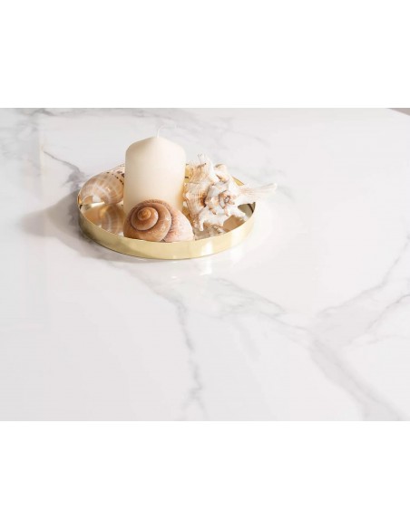 Stół okrągły 90 Biały Espero