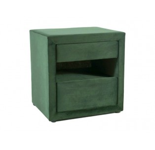 Szafka nocna tapicerowana ET3 Zielony Velvet