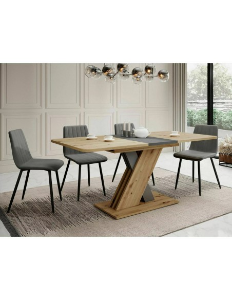 Stół rozkładany 140-180 Dąb Artisan Exel