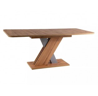 Stół rozkładany 140-180 Dąb Wotan Srebrny Exel