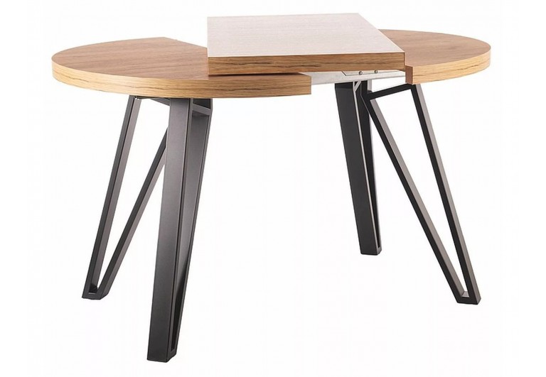 Stół okrągły rozkładany 100-168 Dąb Artisan Galaxy