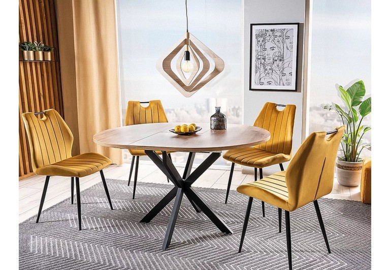 Stół rozkładany 100-135 Dąb Artisan Gaston