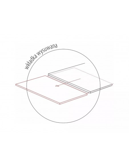 Stół rozkładany rozkładany 180-240 Genesis