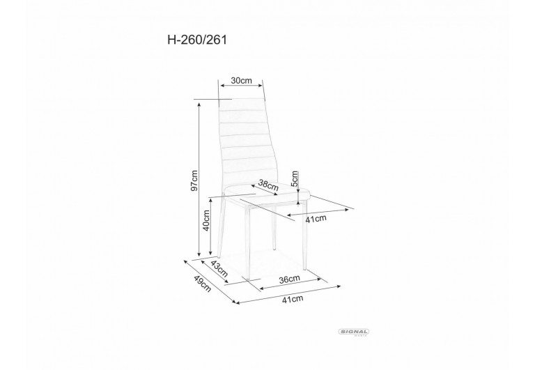 Krzesło H-261 Beżowe