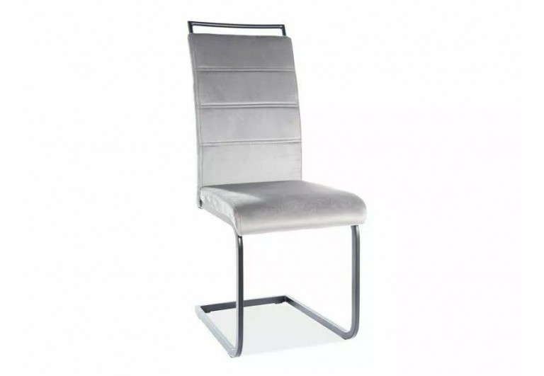 Krzesło H-441 Szare Velvet