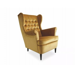 Fotel wypoczynkowy Harry Curry Velvet
