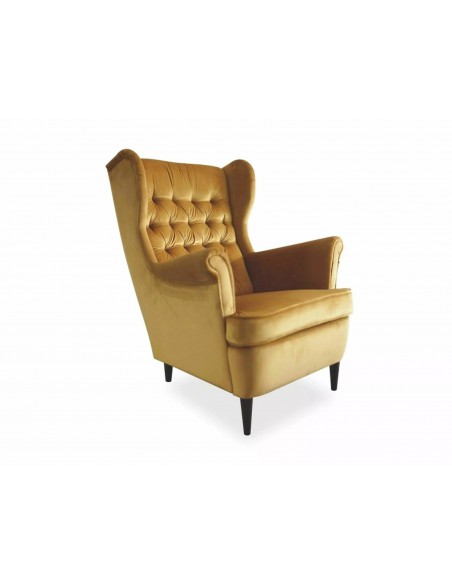 Fotel wypoczynkowy Harry Curry Velvet