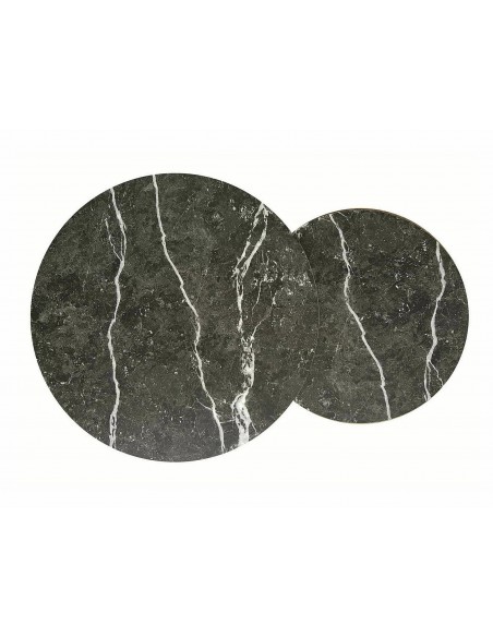 Zestaw ław okrągłych Hola Czarne