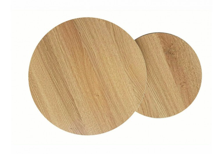 Zestaw ław okrągłych Hola Dąb