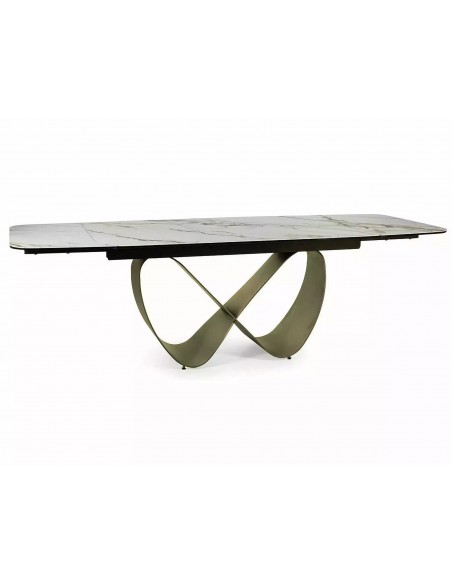 Stół rozkładany 160-240 Infinity Ceramic Biały
