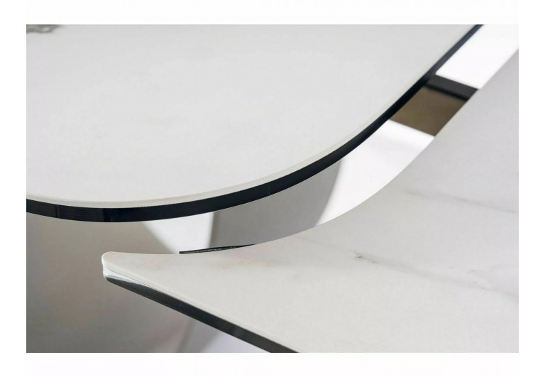 Stół rozkładany 160-240 Infinity Ceramic Biały