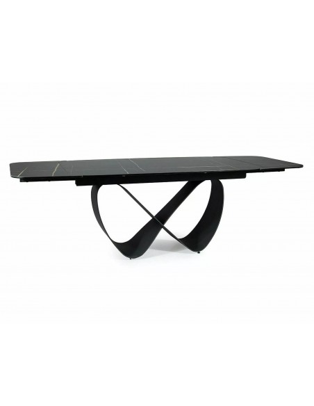 Stół rozkładany 160-240 Infinity Ceramic Czarny