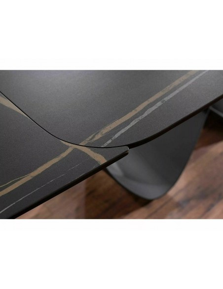 Stół rozkładany 160-240 Infinity Ceramic Czarny