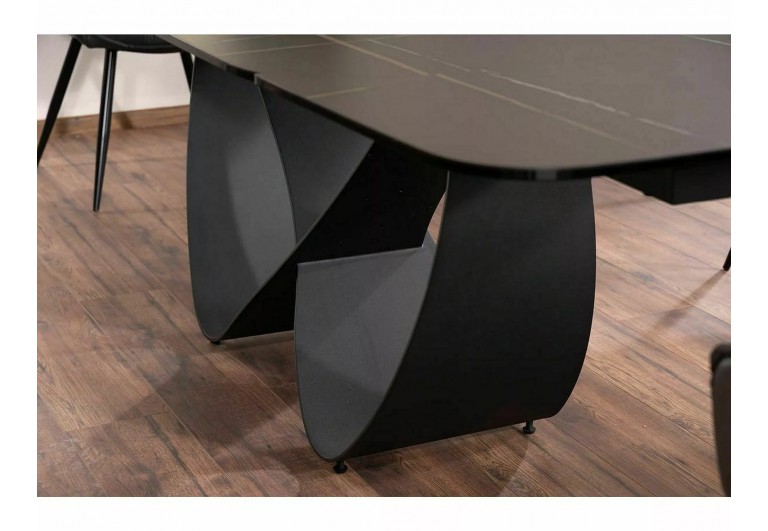 Stół rozkładany 160-240 Infinity Ceramic Czarny