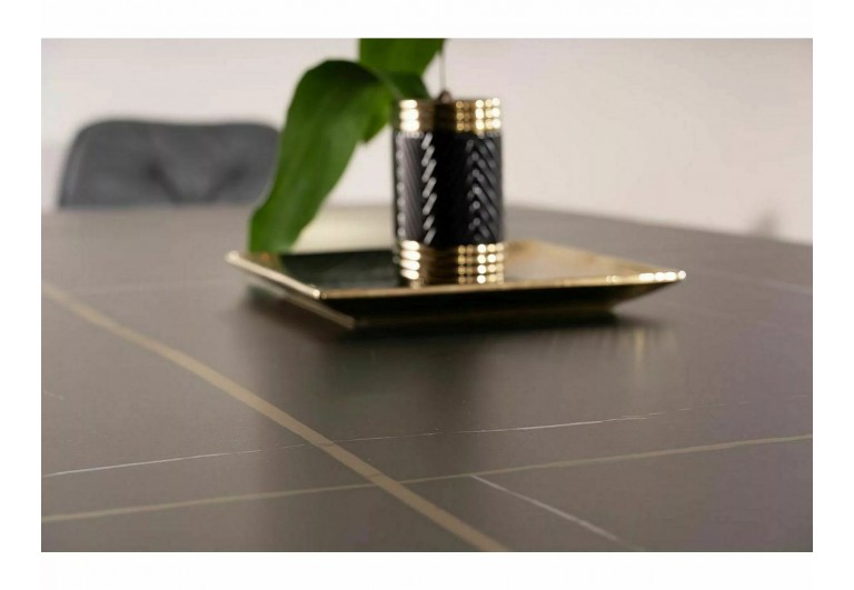 Stół rozkładany 160-240 Infinity Ceramic Czarny