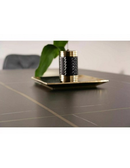 Stół rozkładany 160-240 Infinity Ceramic Czarny