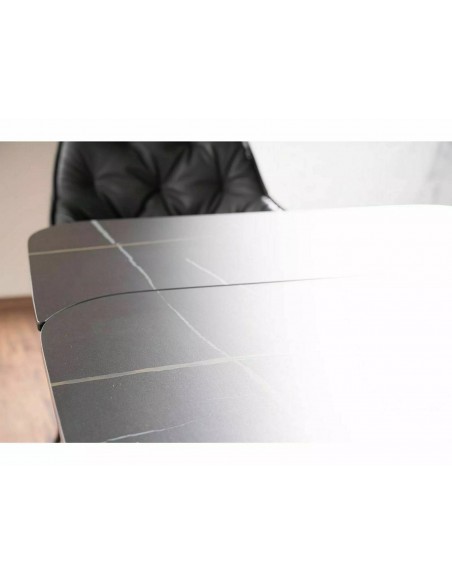 Stół rozkładany 160-240 Infinity Ceramic Czarny