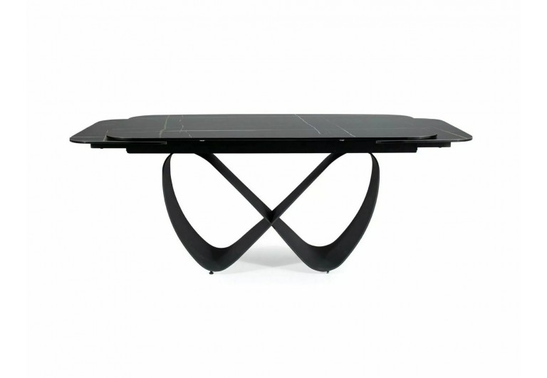 Stół rozkładany 160-240 Infinity Ceramic Czarny